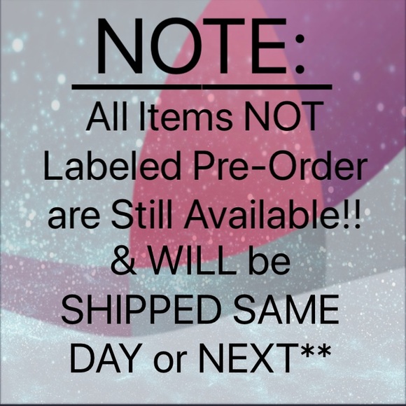Pre-Order Items Unavailable Until Further Notice - Picture 3 of 3